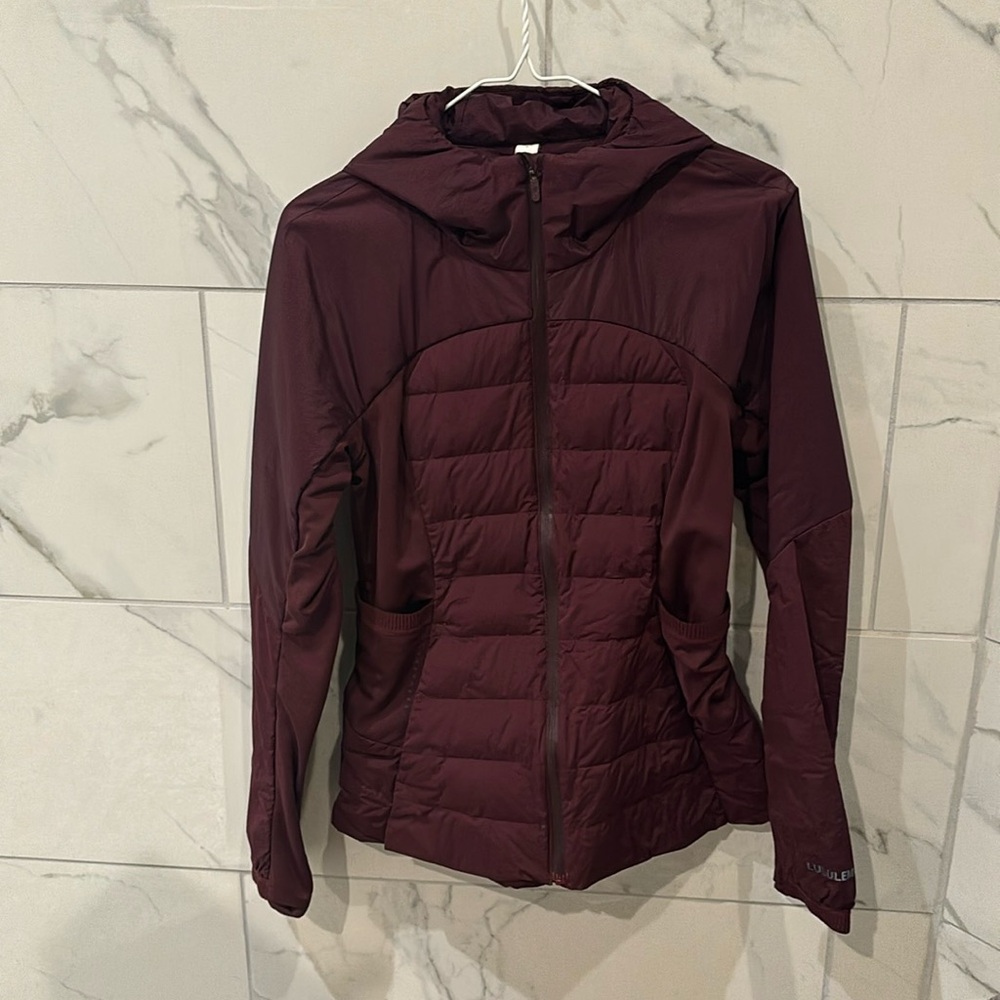 Lululemon Down for it all Jacket size 8
